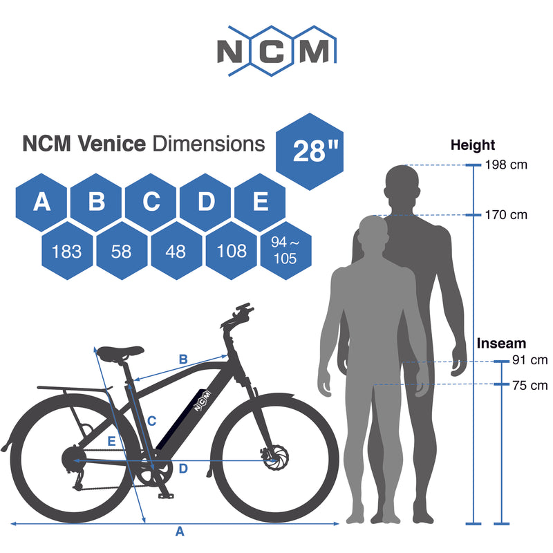 NCM Venice Plus E-Bike
