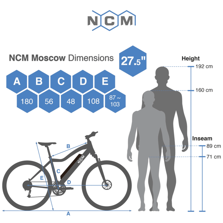 NCM Moscow Electric Bike (Pre-owned)