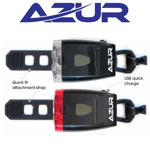 Azur USB Twin Light Set
