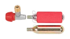 Luft Co2 Inflator Kit with 2x 16g Threaded Cartridges